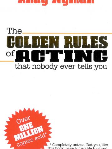 THE GOLDEN RULES OF ACTING