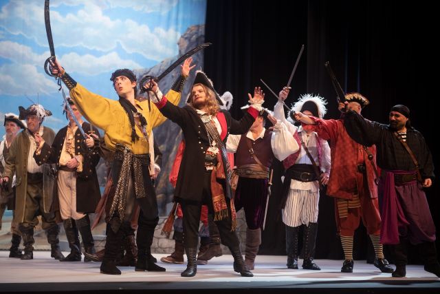 W.S. Gilbert Music Directing the School Musical