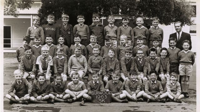 BRUSH WITH FAME. WHEN AC/DC STAR FIRST WORE HIS SCHOOL UNIFORM.