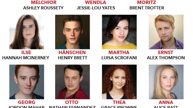 StageArt announces the cast for Spring Awakening 