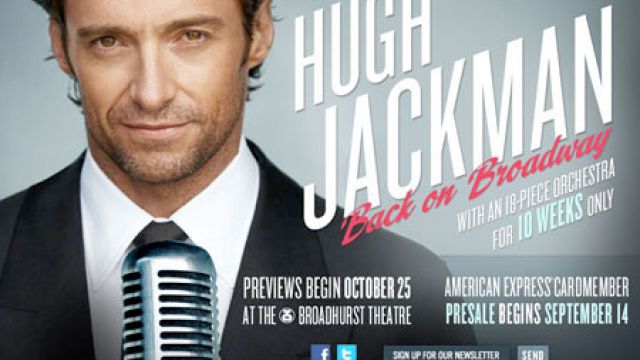 Hugh Jackman Broadway Bound Again
