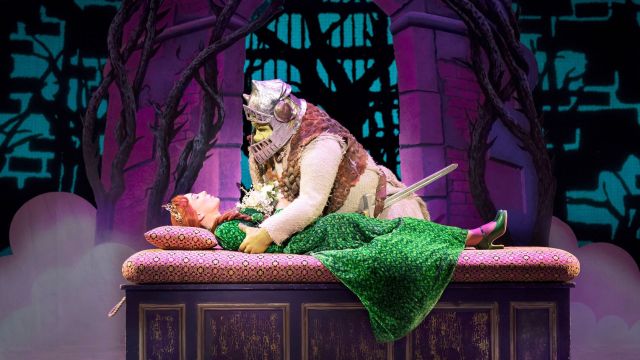 Ben Mingay and Lucy Durack in Shrek