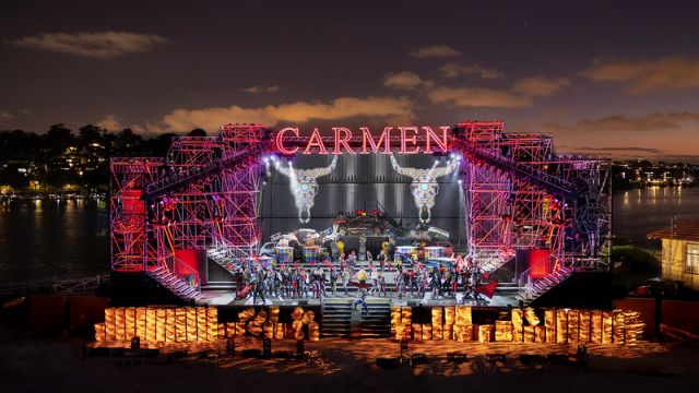 Carmen on Cockatoo Island