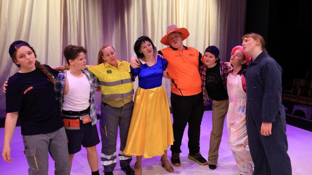 Snow White and the Seven Tradies: the pantomime