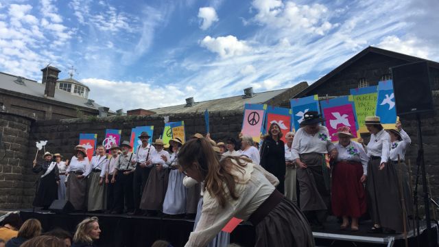 Serenading Adela, A Street Opera