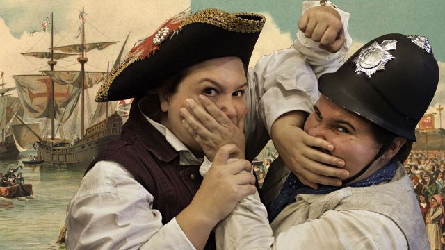 May & Alia Do Pirates (of Penzance)