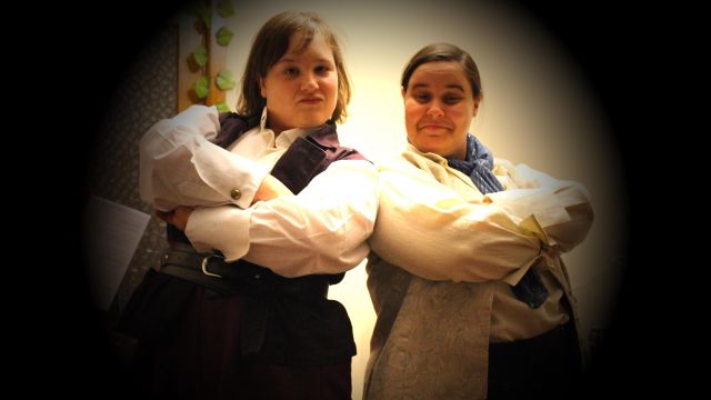 May & Alia do Pirates!
