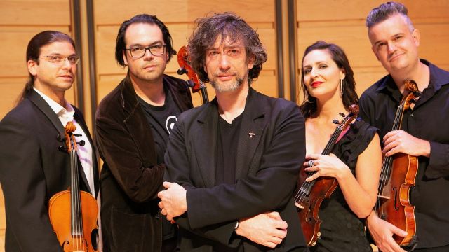 Neil Gaiman and FourPlay String Quartet