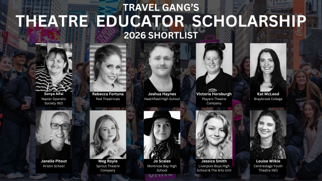Travel Gang Theatre Educator Scholarship :