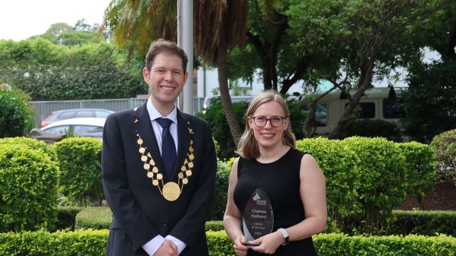 Chelsea Holland - Bayside Council Citizen of the Year