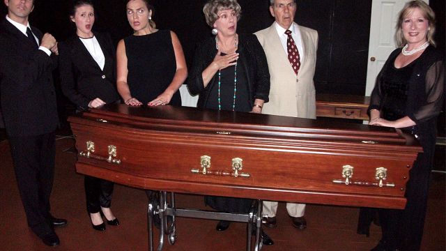 Comic Funeral Surprises in Wife After Death