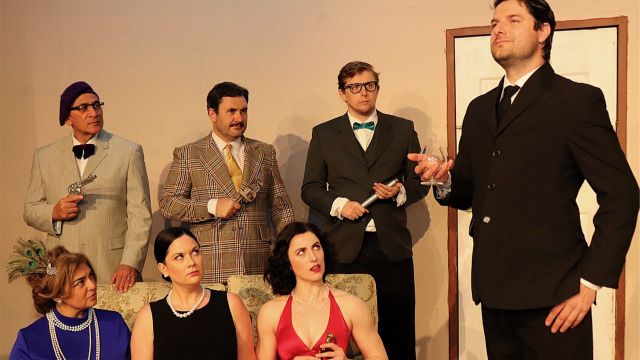 Murder Mystery Clues at Melville Theatre 