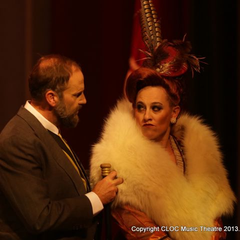 The Phantom of the Opera - Julian Dunham (Piangi) and Samantha Du Rennes (Carlotta)