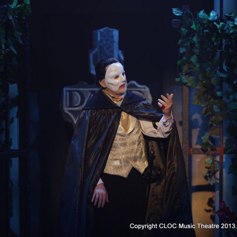 Toby Truscott as The Phantom of the Opera