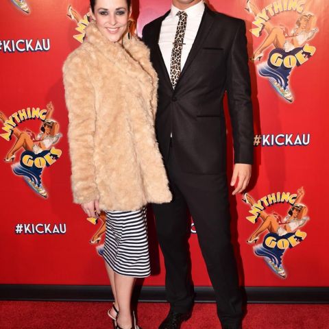 Lucy Maunder and Tom Sharah on the Red Carpet. Photographer: Jim Lee