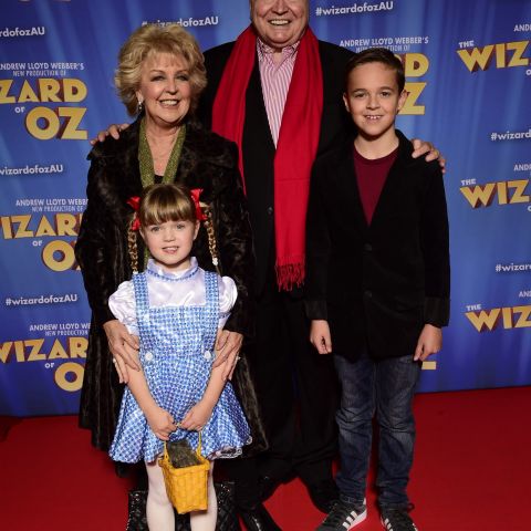 Bert and Patti Newton with grandkids Lola and Sam