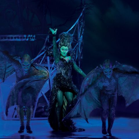 Jemma Rix as Wicked Witch of the West (c) Jeff Busby
