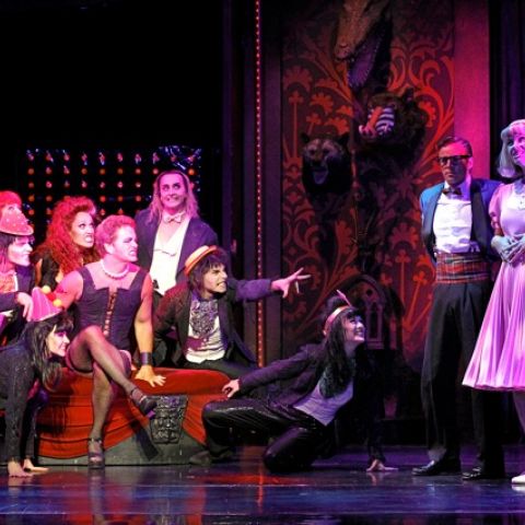 The cast of The Rocky Horror Show. Photographer: Jeff Busby