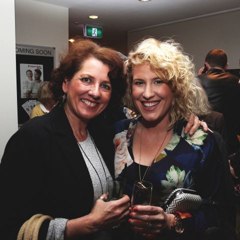 Stage Manager Dani Ironside with her mum Diane Morrison