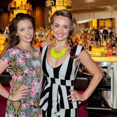 Teagan Wouters and Nicole Melloy at the Legally Blonde After Party at the Cherry Bar, The Star